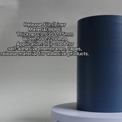 Bitum chống thấm silicone phủ lớp lót phát hành Màng polyethylene dập nổi