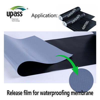 100 Micron Độ bền cao HDPE phim chéo lớp phủ cho băng & Water Shield Roofing