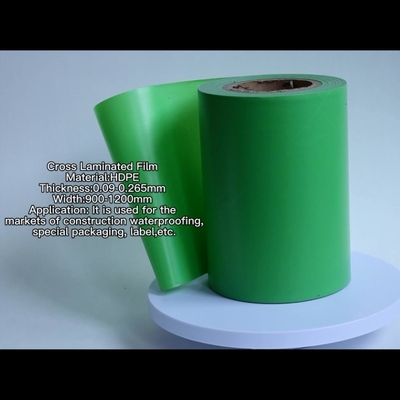 110-140C Chống nhiệt Bộ phim mảng chéo Max.F≥250 N/50mm 200% Chiều dài bền