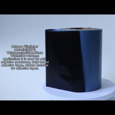 PE Isolating Silicone Coated Release Liner Băng keo tự dính Màng bitum
