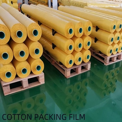 Độ bám dính ổn định 0,075 - 0,08mm Màng bọc bông với khả năng kháng hóa chất thấp