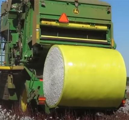 Bộ phim bọc thùng bông màu vàng cho máy thu bông CP690 CP770 máy thu hoạch