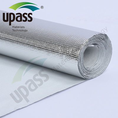 Lớp phủ PP chống cháy Lớp nhôm tổng hợp vải dệt để xây dựng cách nhiệt với GSM tùy chỉnh