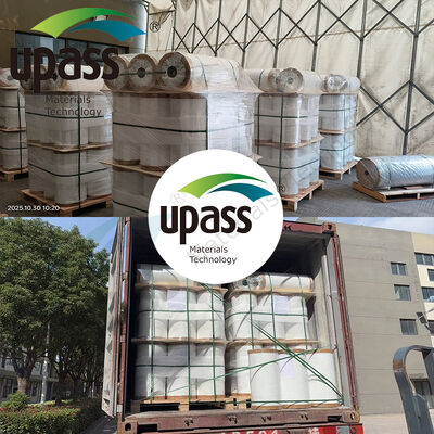 Bộ phim mạ VMPET chống ẩm được niêm phong bằng nhiệt với chiều rộng tùy chỉnh để cách nhiệt thùng chứa vận chuyển