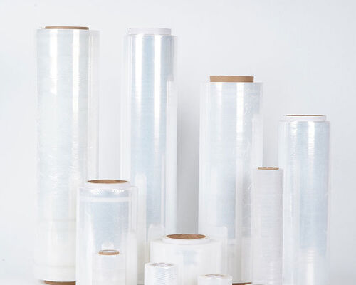 Màng co giãn LLDPE trong suốt chống thấm nước, cuộn 30cm, màng quấn pallet nhựa mềm, dài 50m, khuyến mãi siêu thị