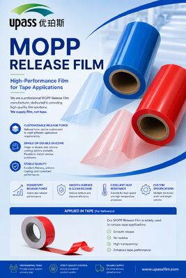 MOPP Release Film cho băng keo cao độ bền kéo cao
