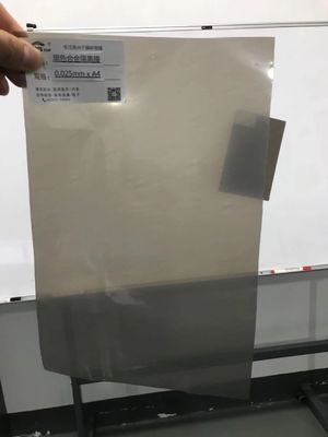 Màng PET tráng kim loại trong suốt 20 Micron 0,02mm