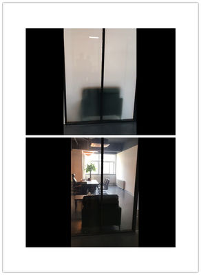 Ứng dụng kính tự dính PDLC Smart Film Màu trắng