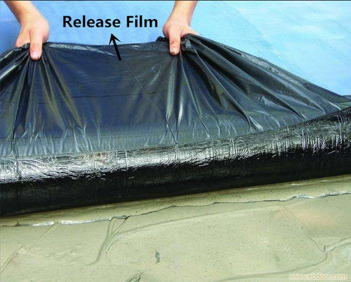 PE Isolating Silicone Coated Release Liner Băng keo tự dính Màng bitum