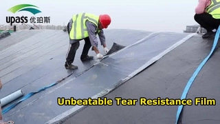 Màng nhiều lớp chống trượt HDPE cường độ cao dùng cho lớp lót mái/Màng chống thấm